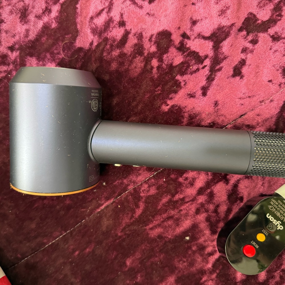 Dyson procession blue hairdryer set